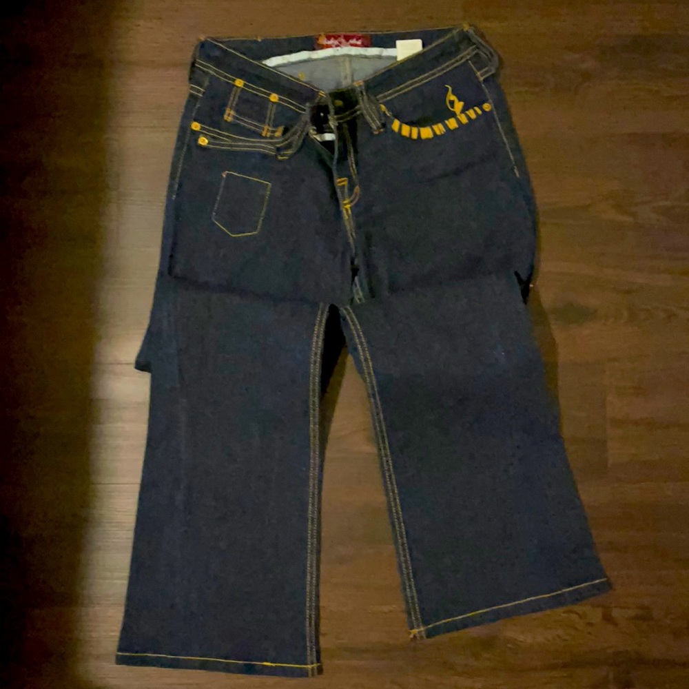 Baby Phat women Jean w/ crystals